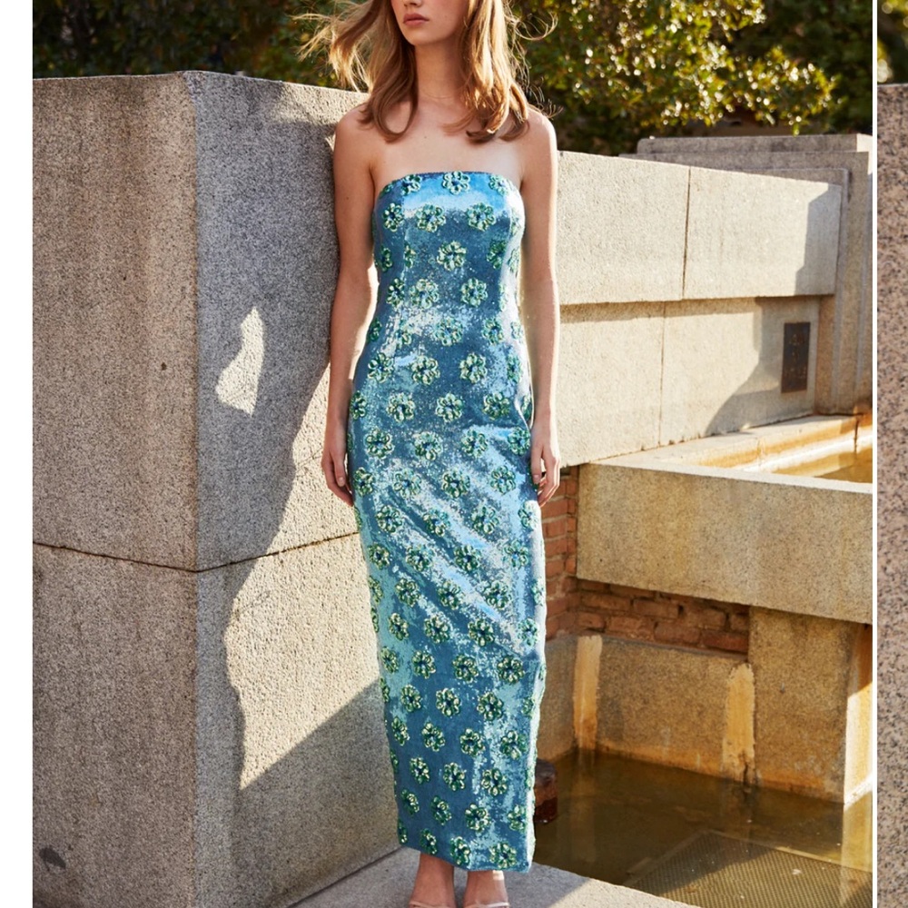 Redondo Aurora Azul Dress